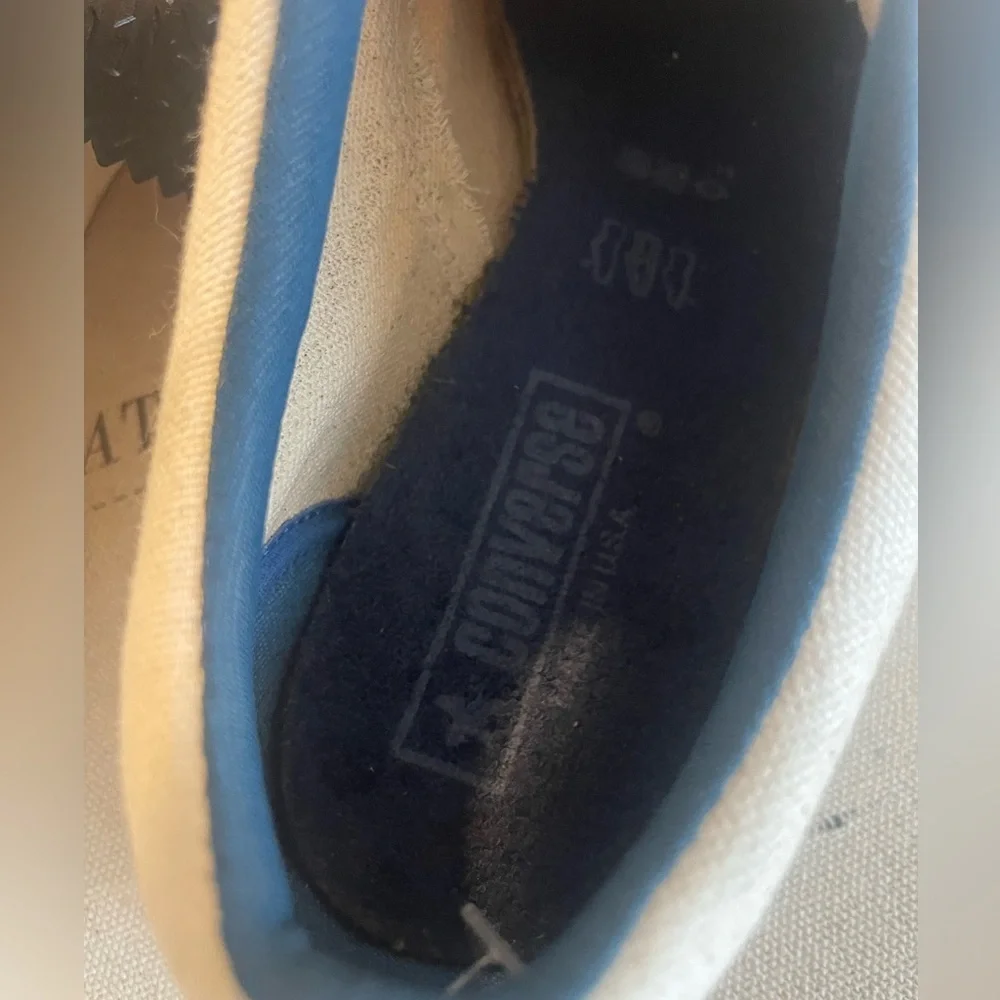 🆕Converse Deadstock Vintage Shoes Canvas Lace Up Size 5 NWT - Picture 8 of 11